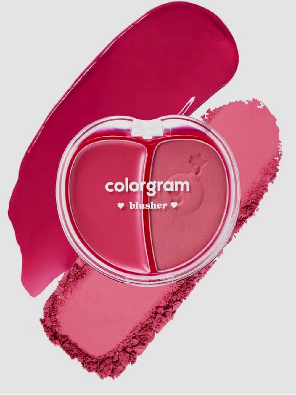 Colorgram Pink Duo Blusher — Buildable Cream-to-Powder